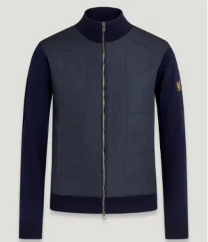 Belstaff Kelbrook Full Zip Cardigan Navy