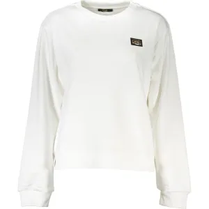 Cavalli Class White Cotton Women Sweater