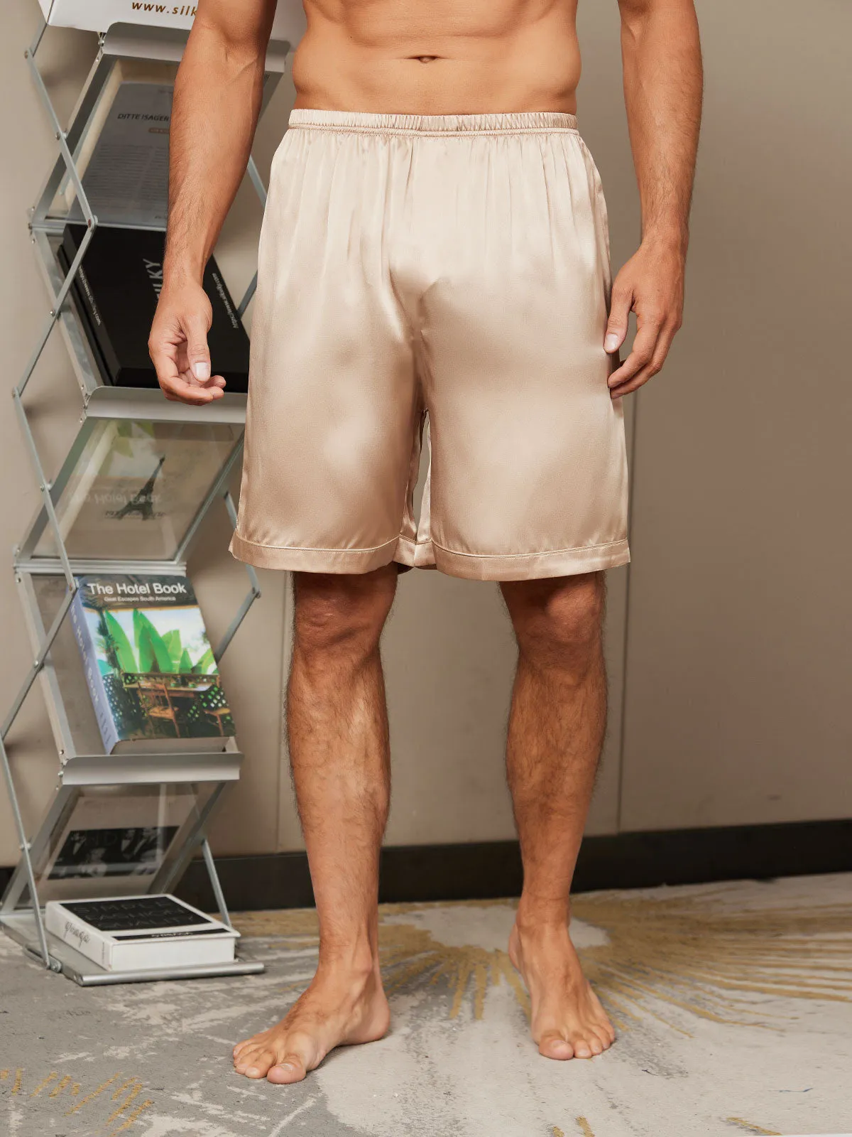 Comfortable Silk Shorts For Men