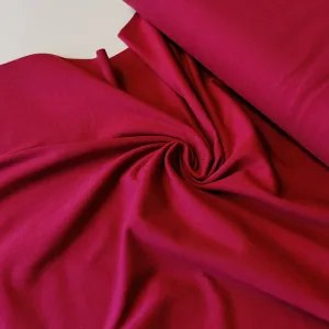 Cotton Jersey - Maria Burgundy