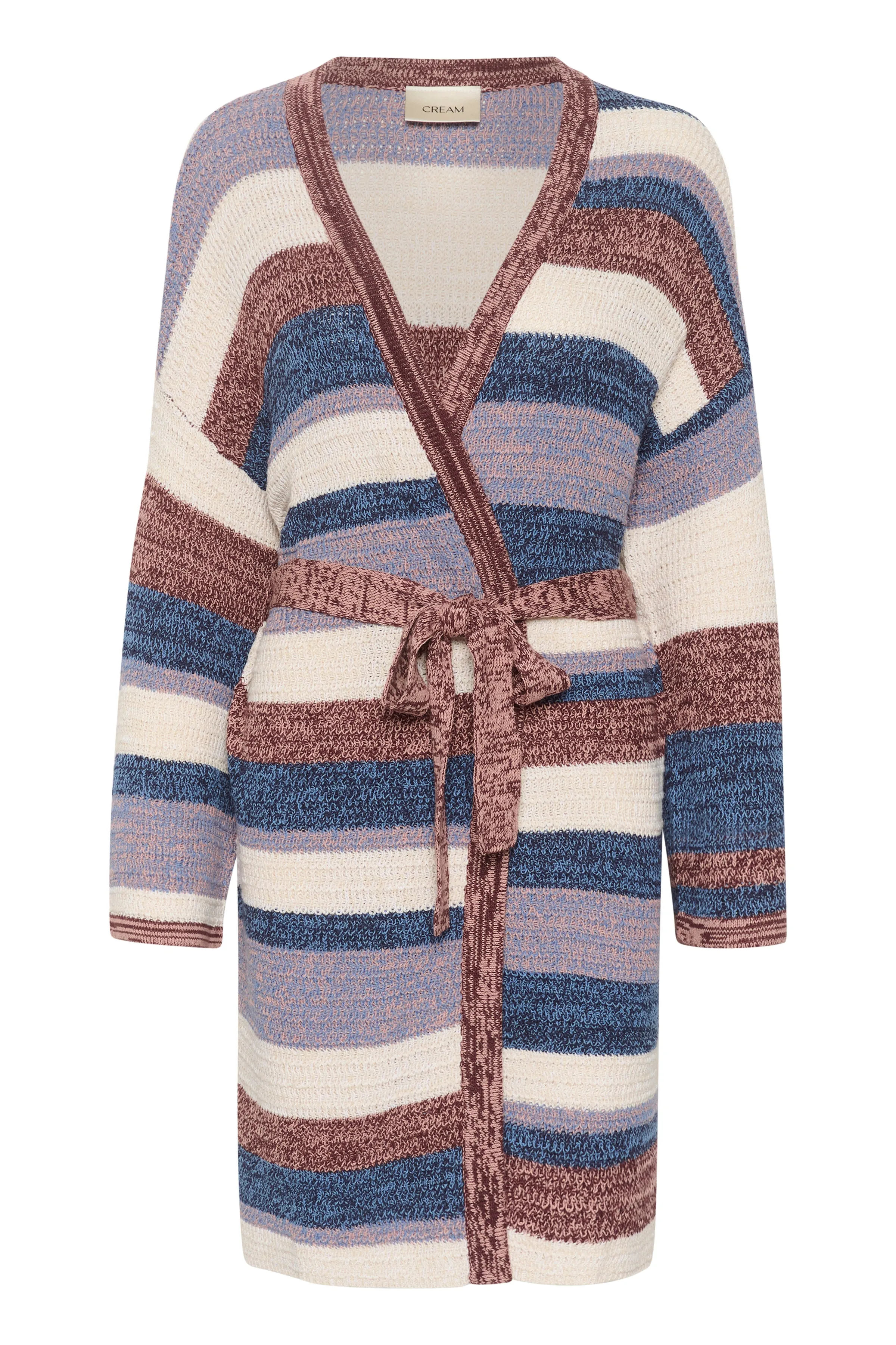 Cream Rubie Patchwork Cardigan