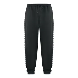 Fred Perry Tonal Tape Black Sweat Pants