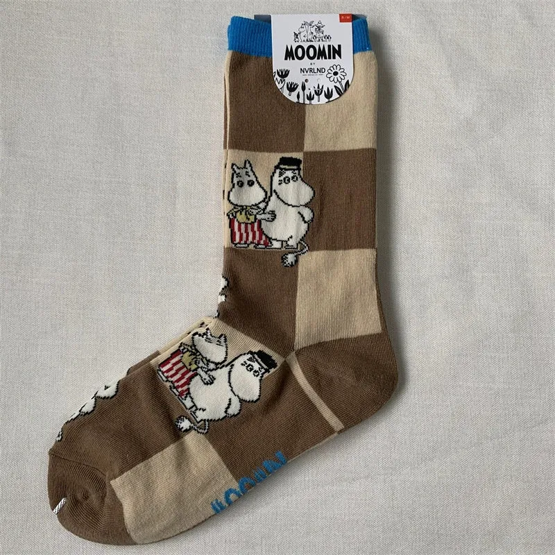 Happy Retro Trendy Cotton Mix Socks