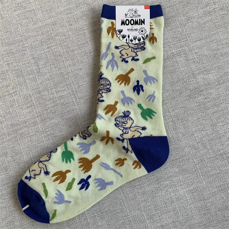 Happy Retro Trendy Cotton Mix Socks