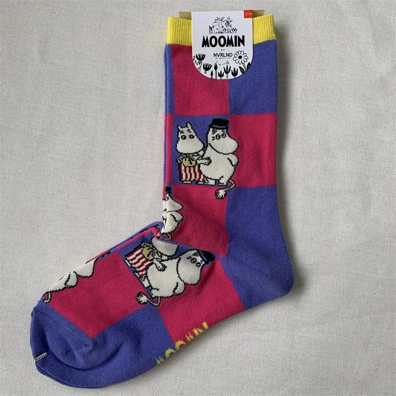 Happy Retro Trendy Cotton Mix Socks