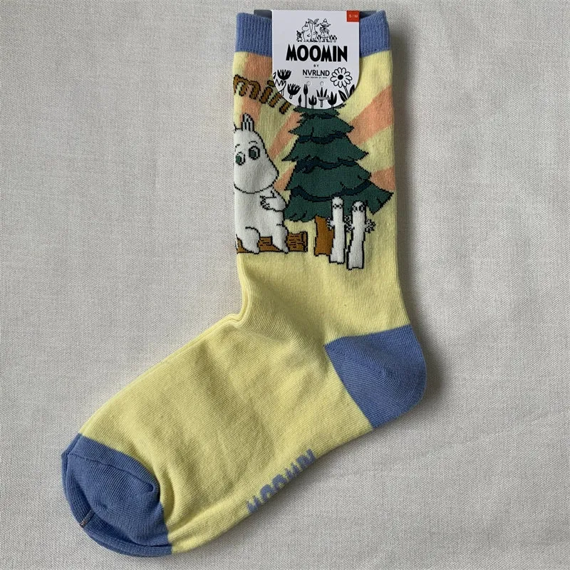 Happy Retro Trendy Cotton Mix Socks