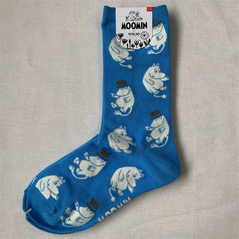 Happy Retro Trendy Cotton Mix Socks