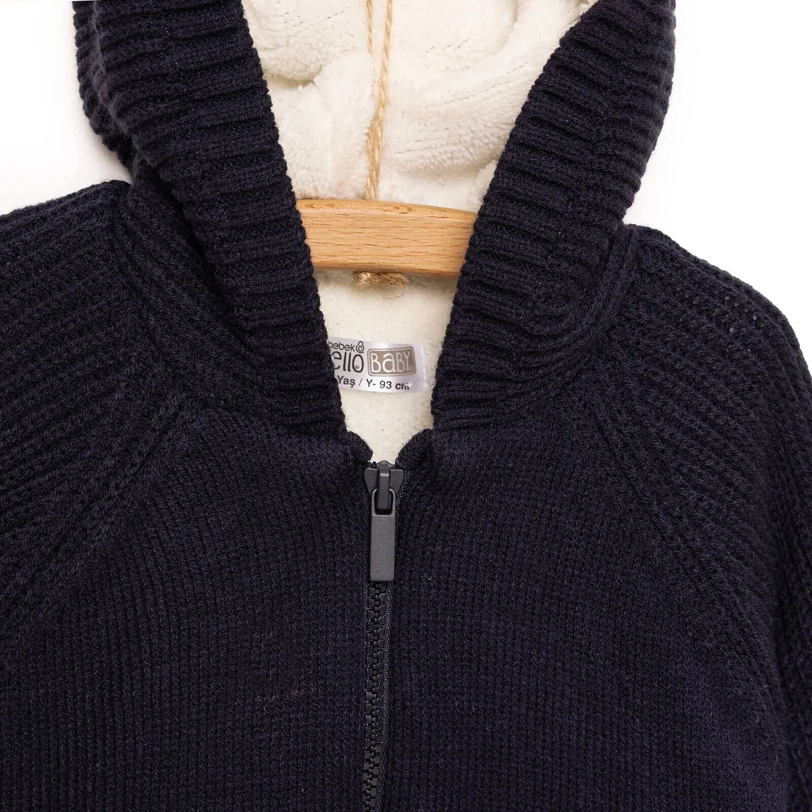 HelloBaby Basic Unisex Cardigan - Navy Blue