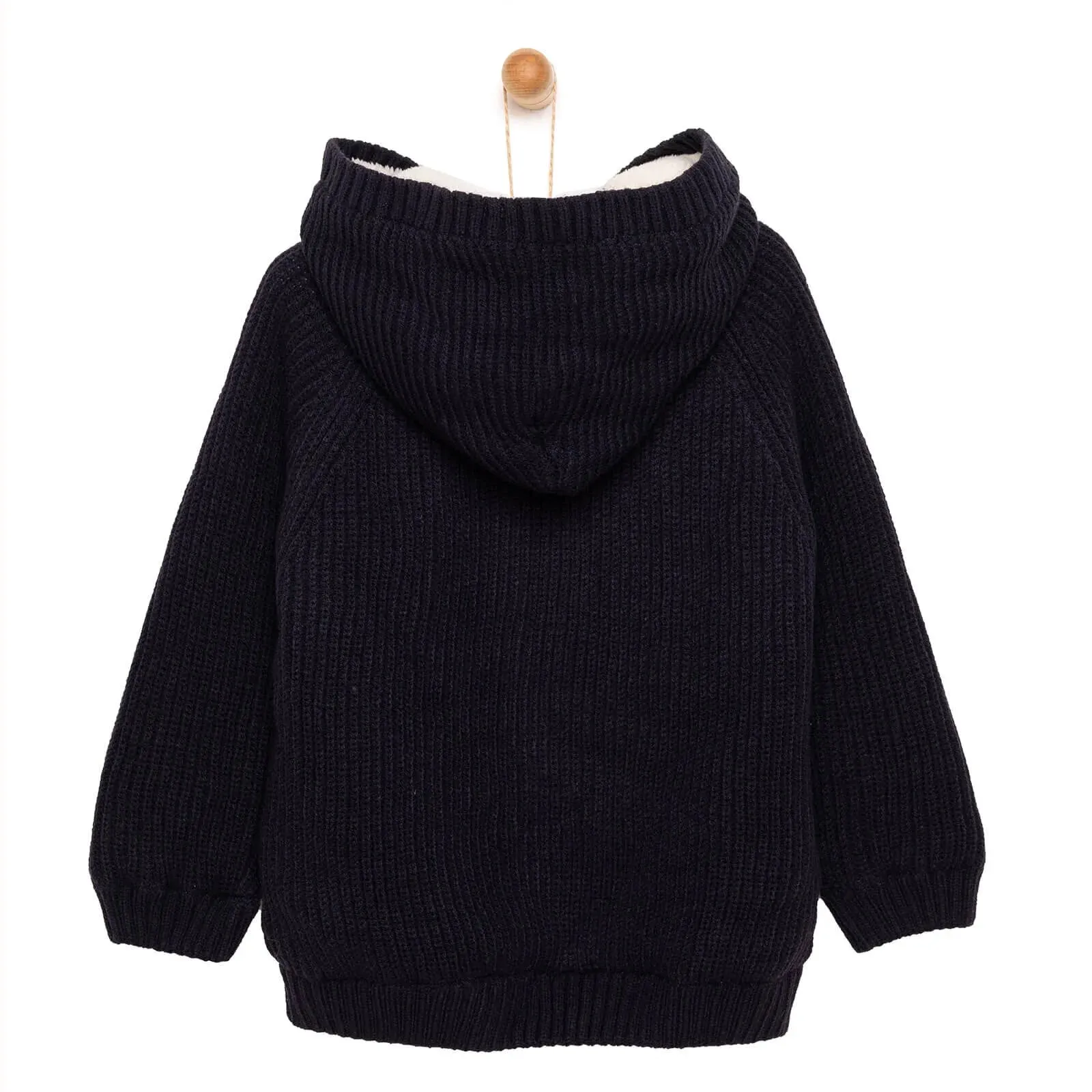 HelloBaby Basic Unisex Cardigan - Navy Blue