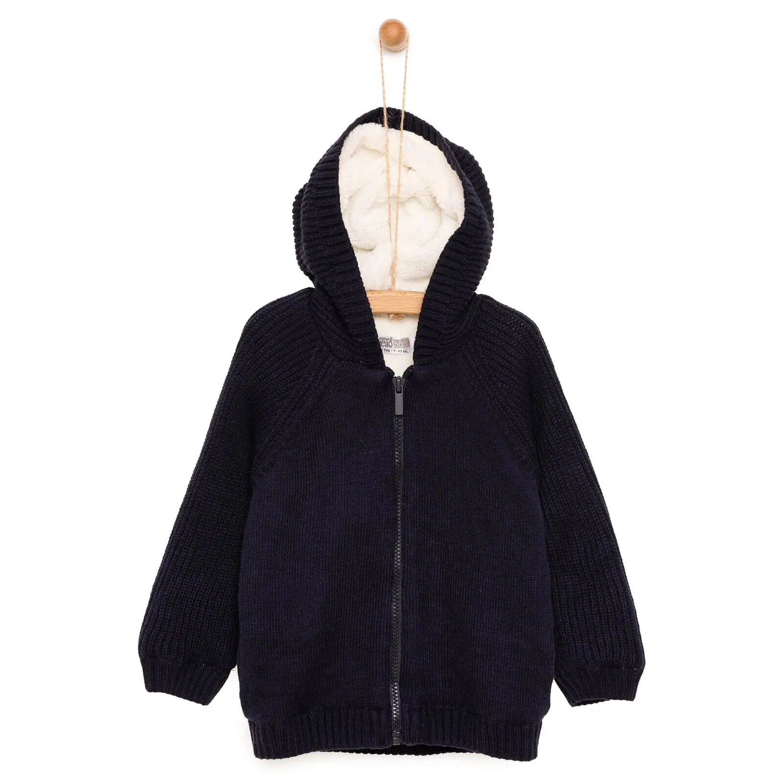 HelloBaby Basic Unisex Cardigan - Navy Blue