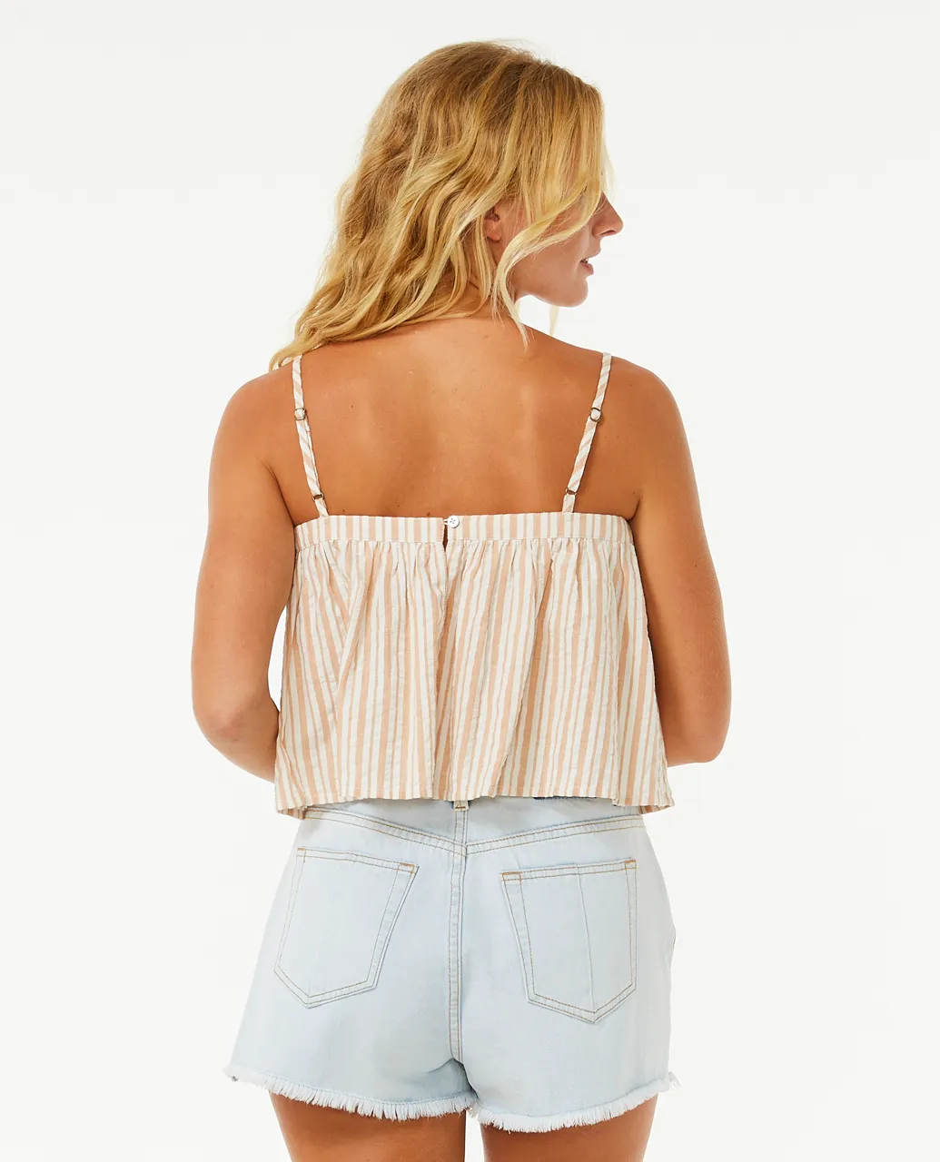 Hilo Top in Light Brown