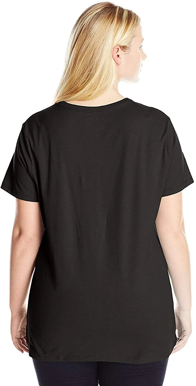 JUST MY SIZE Women's Plus-Size Short Sleeve Crew Neck Tee