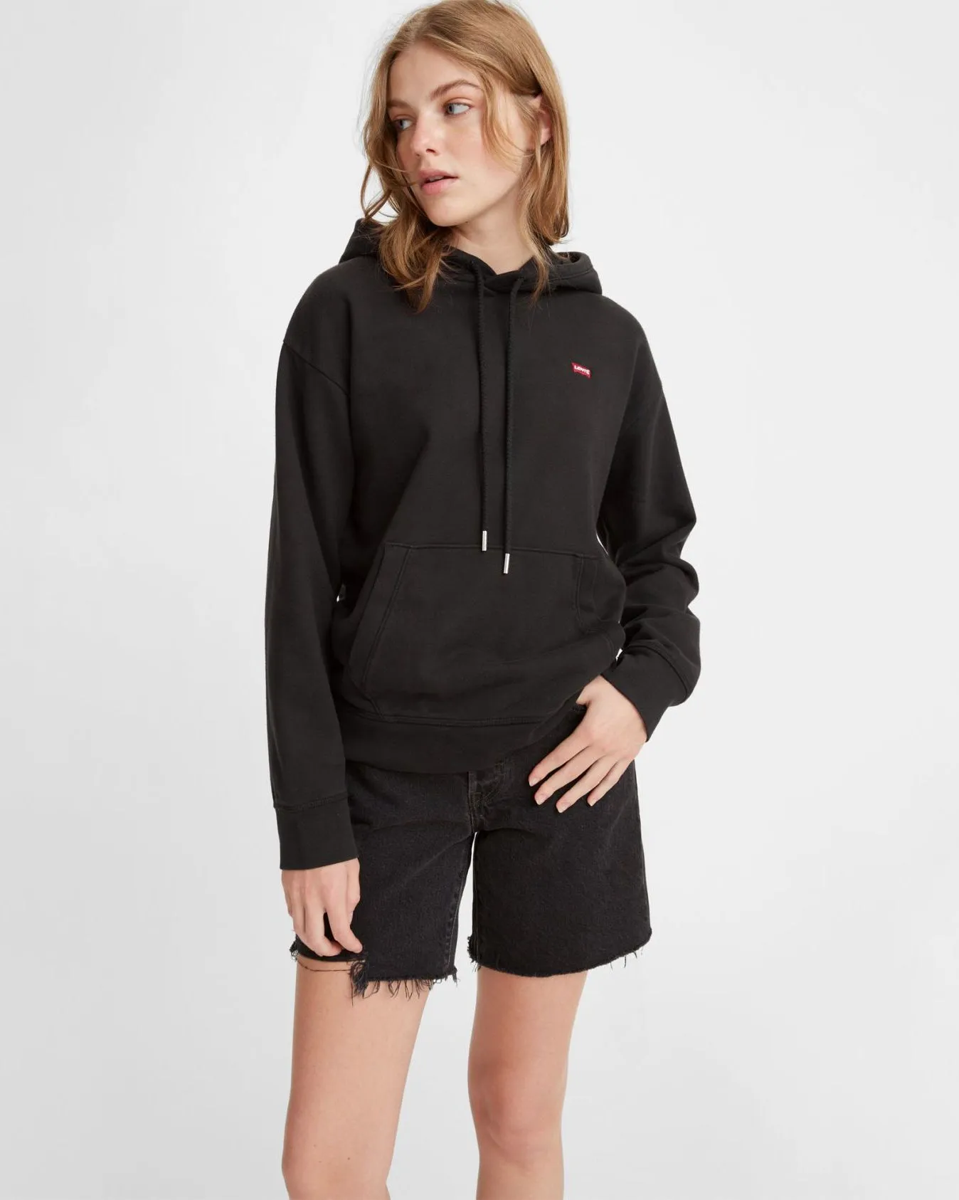 Levi's® Womens Standard Hoodie - Caviar