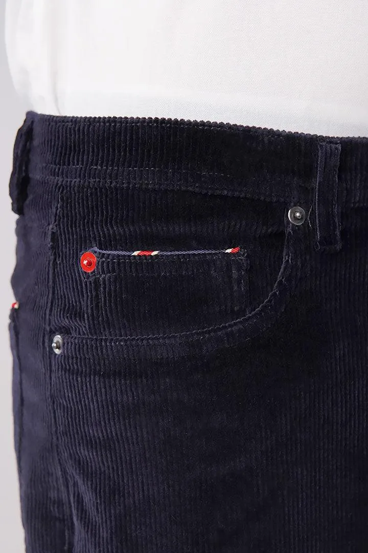 Midnight Navy Corduroy Pants