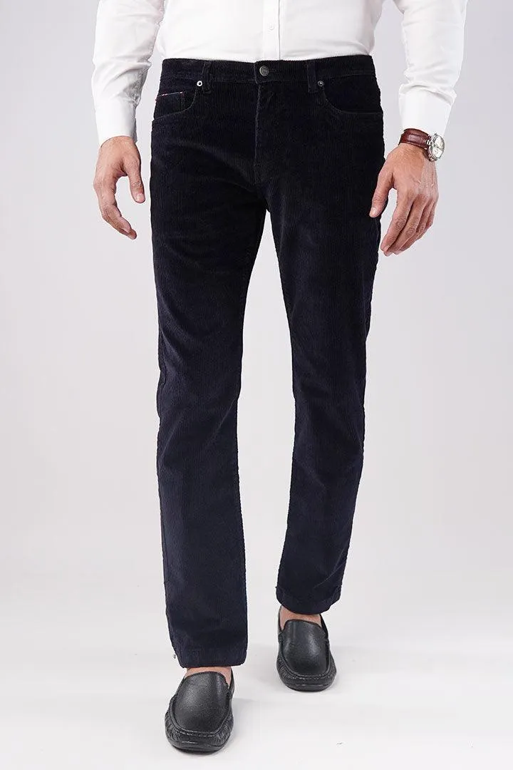 Midnight Navy Corduroy Pants