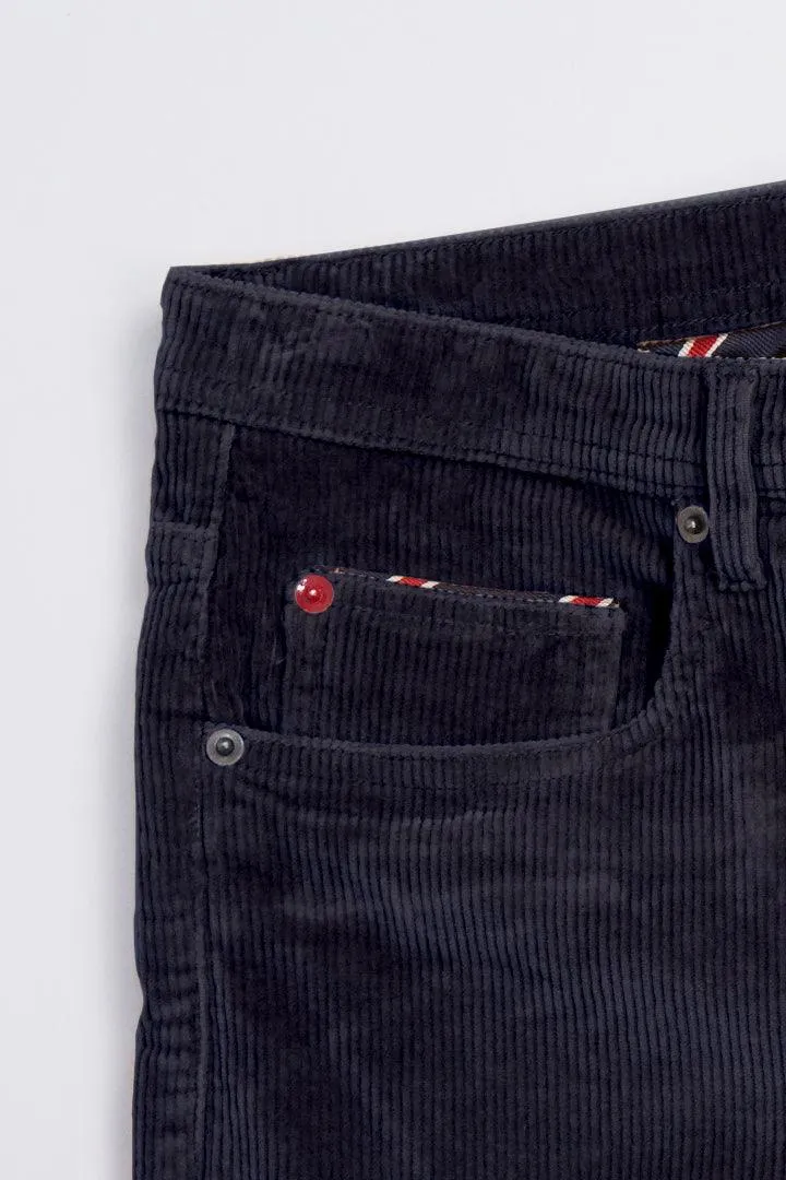 Midnight Navy Corduroy Pants