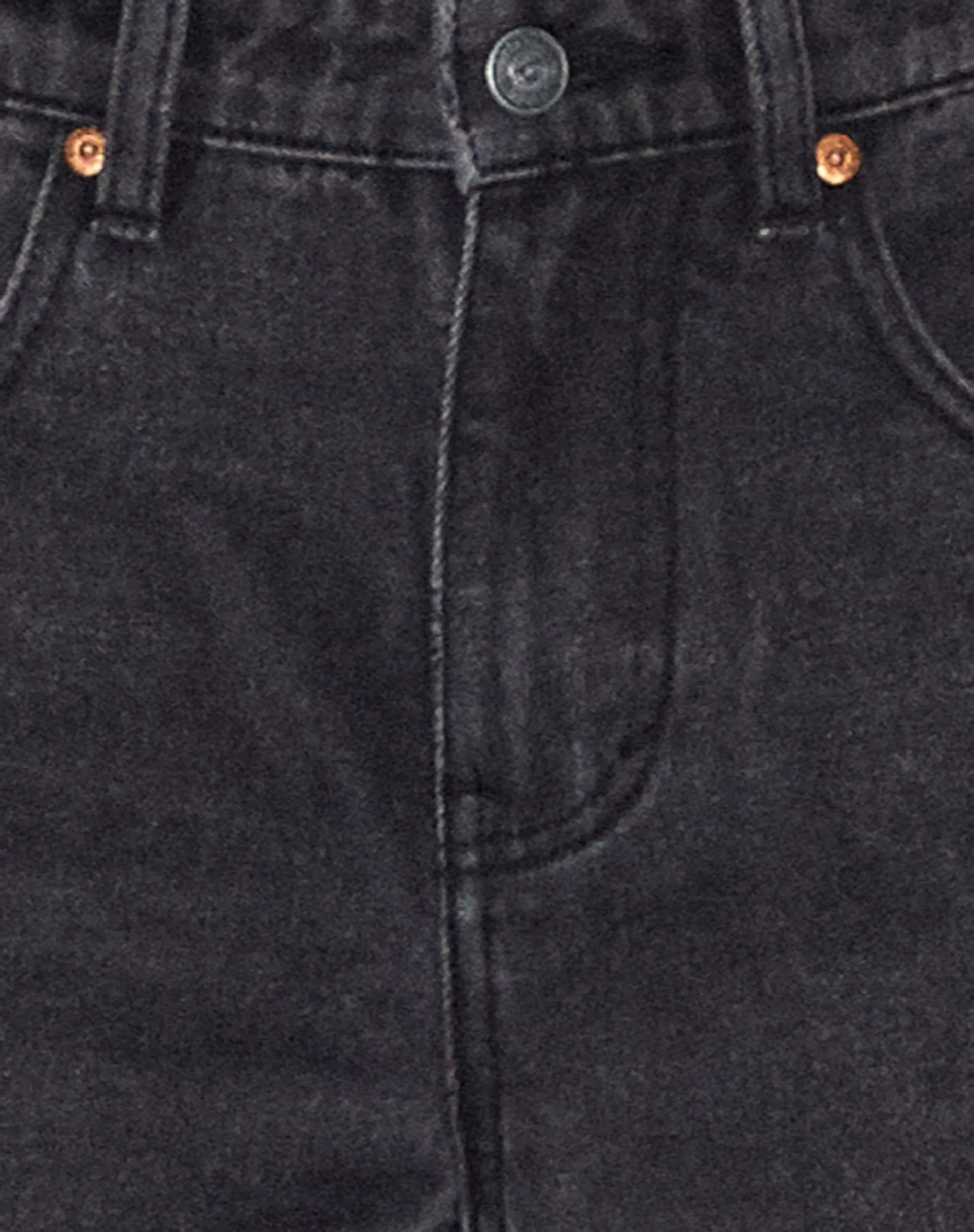 Roomy Extra Wide Low Rise Jeans in Black Wash