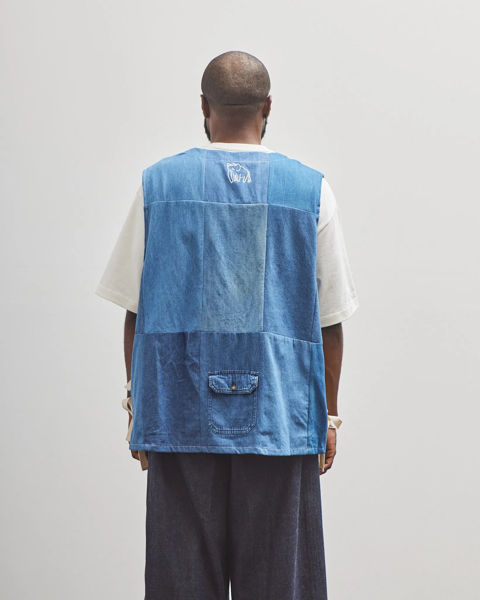 Sillage Apron Long Denim Five