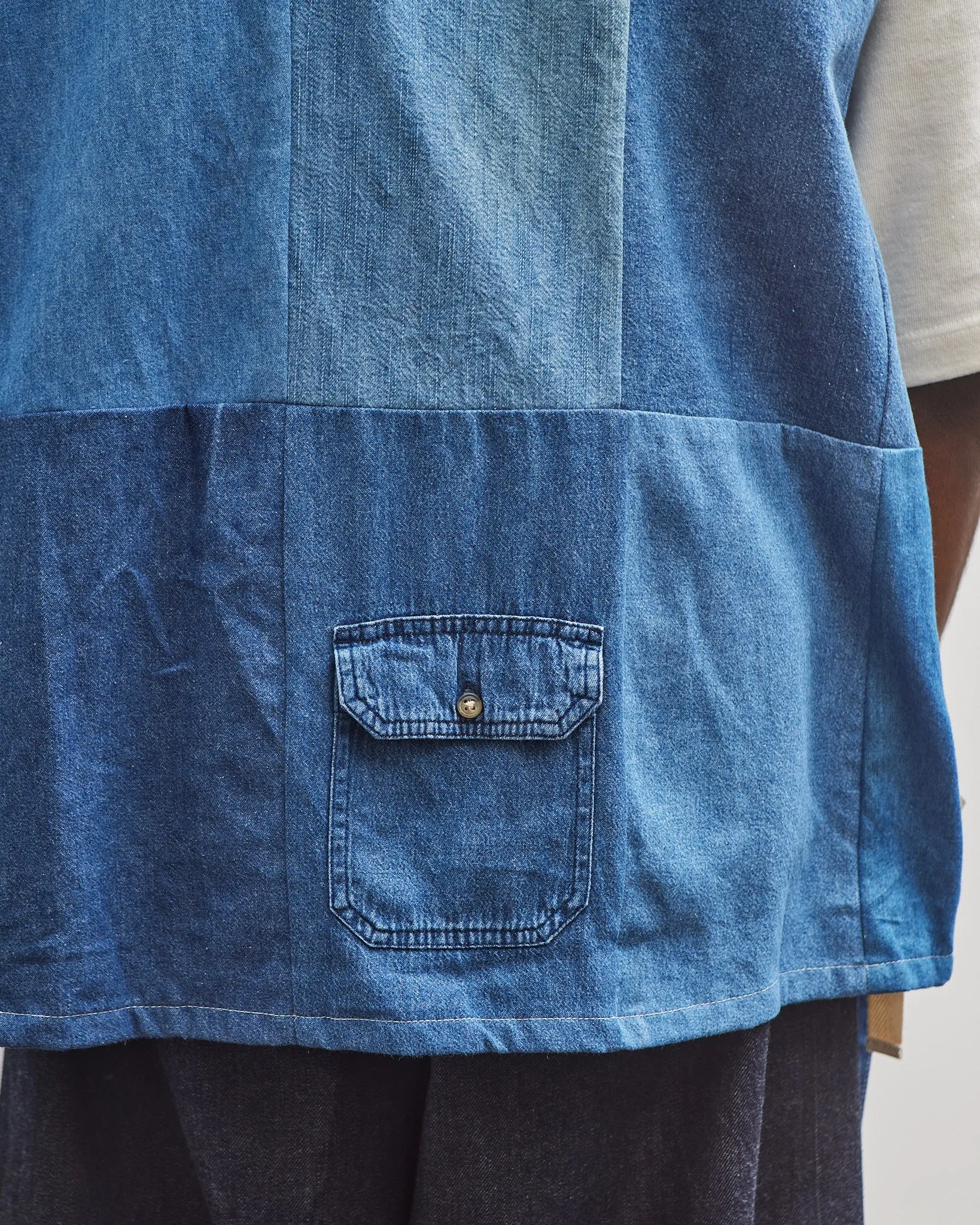 Sillage Apron Long Denim Five