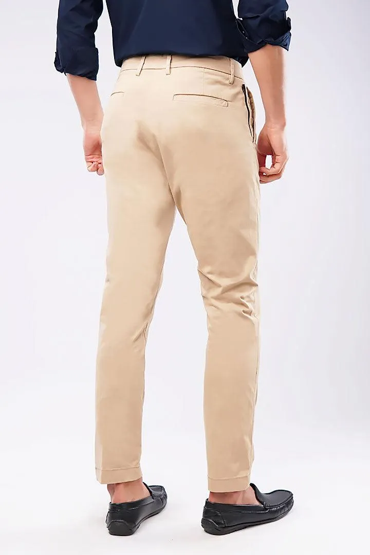 Slim Fit Chinos - Khaki