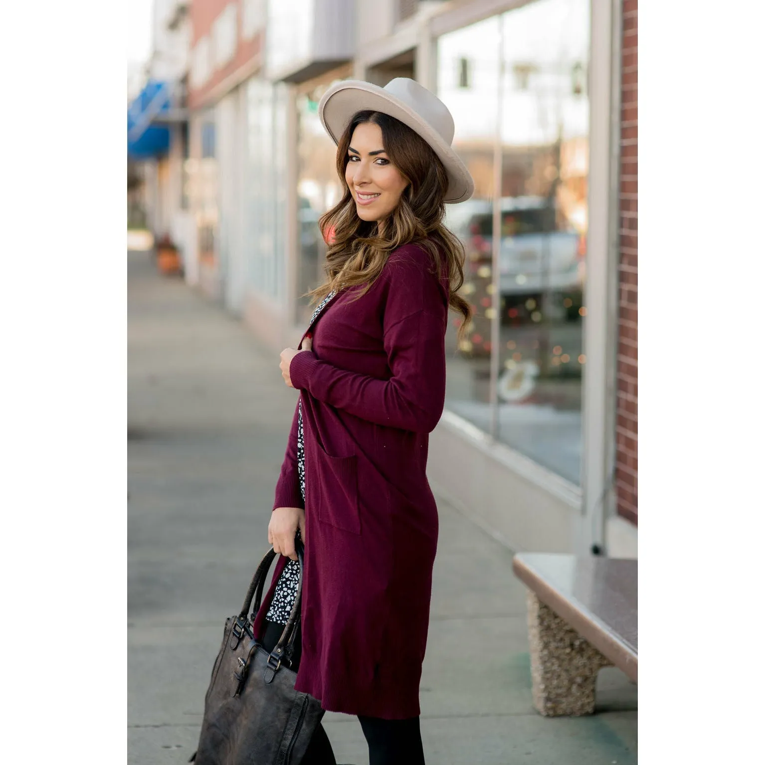 So Soft Tunic Cardigan