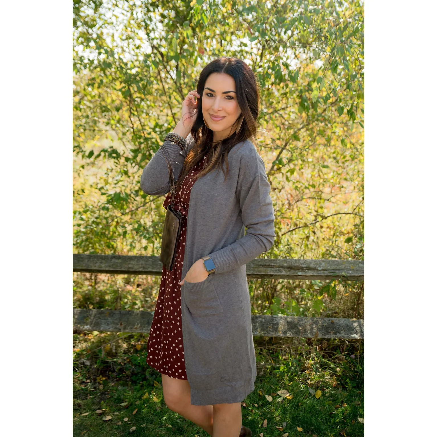 So Soft Tunic Cardigan