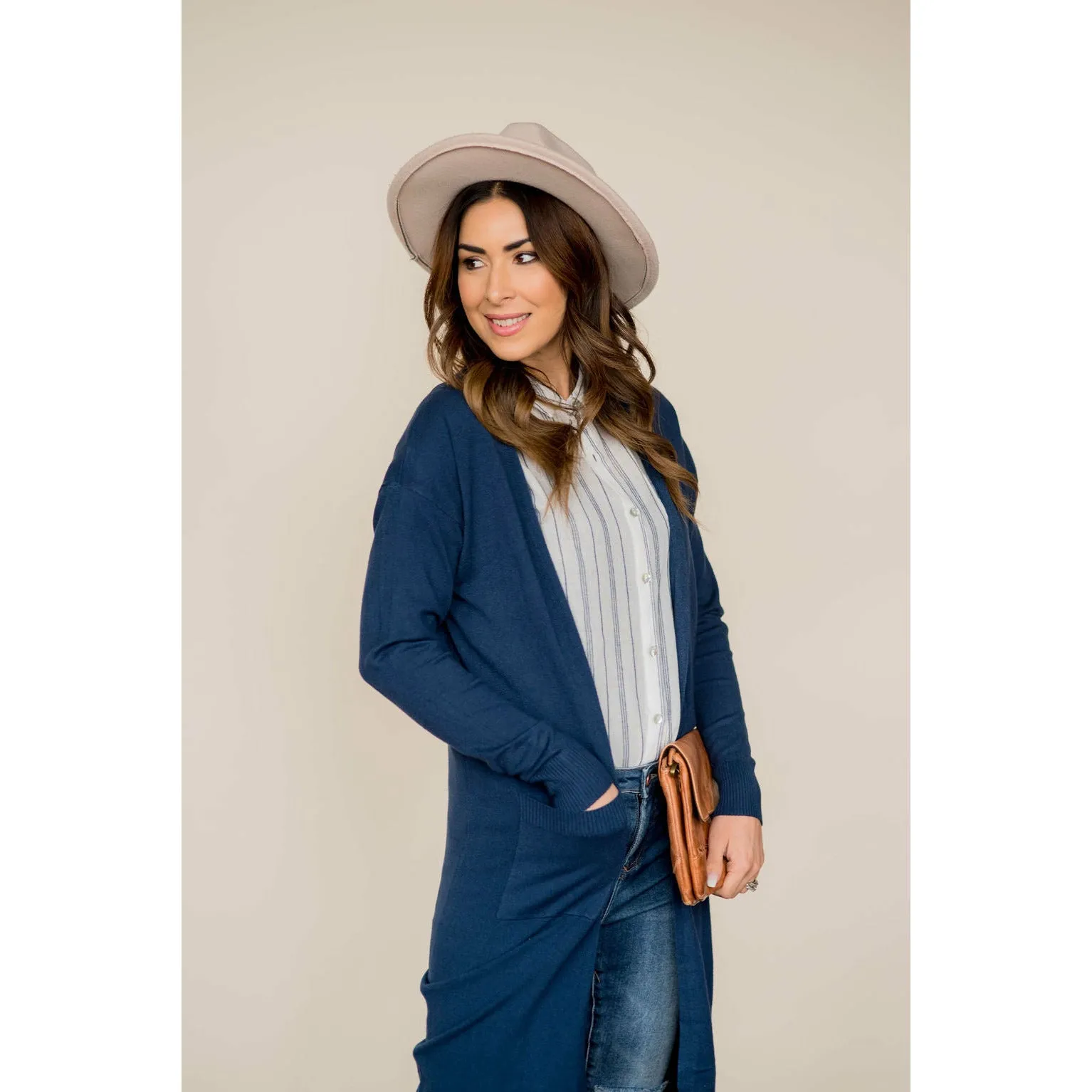 So Soft Tunic Cardigan