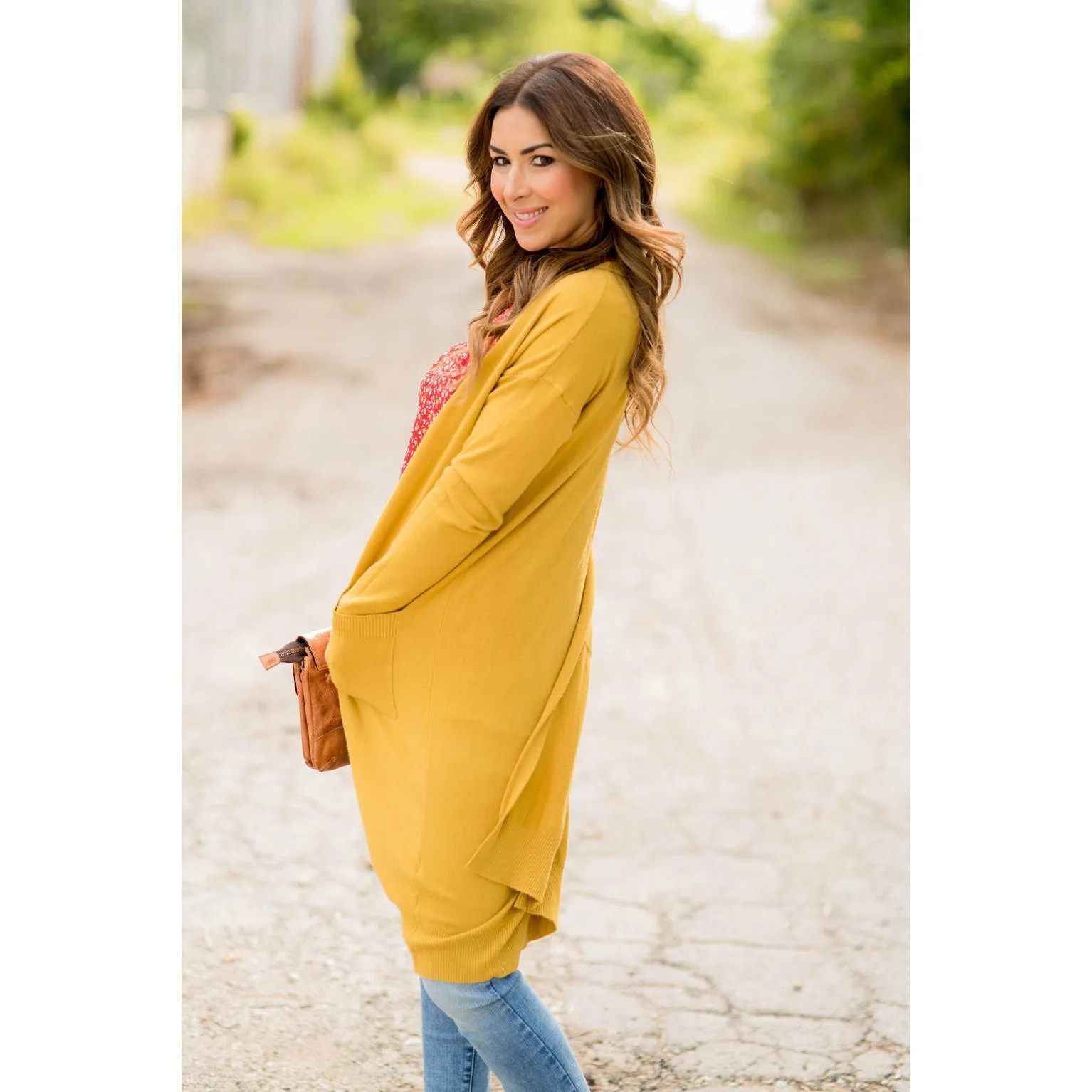 So Soft Tunic Cardigan