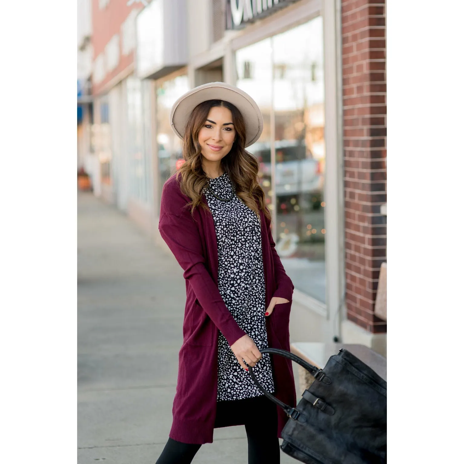 So Soft Tunic Cardigan