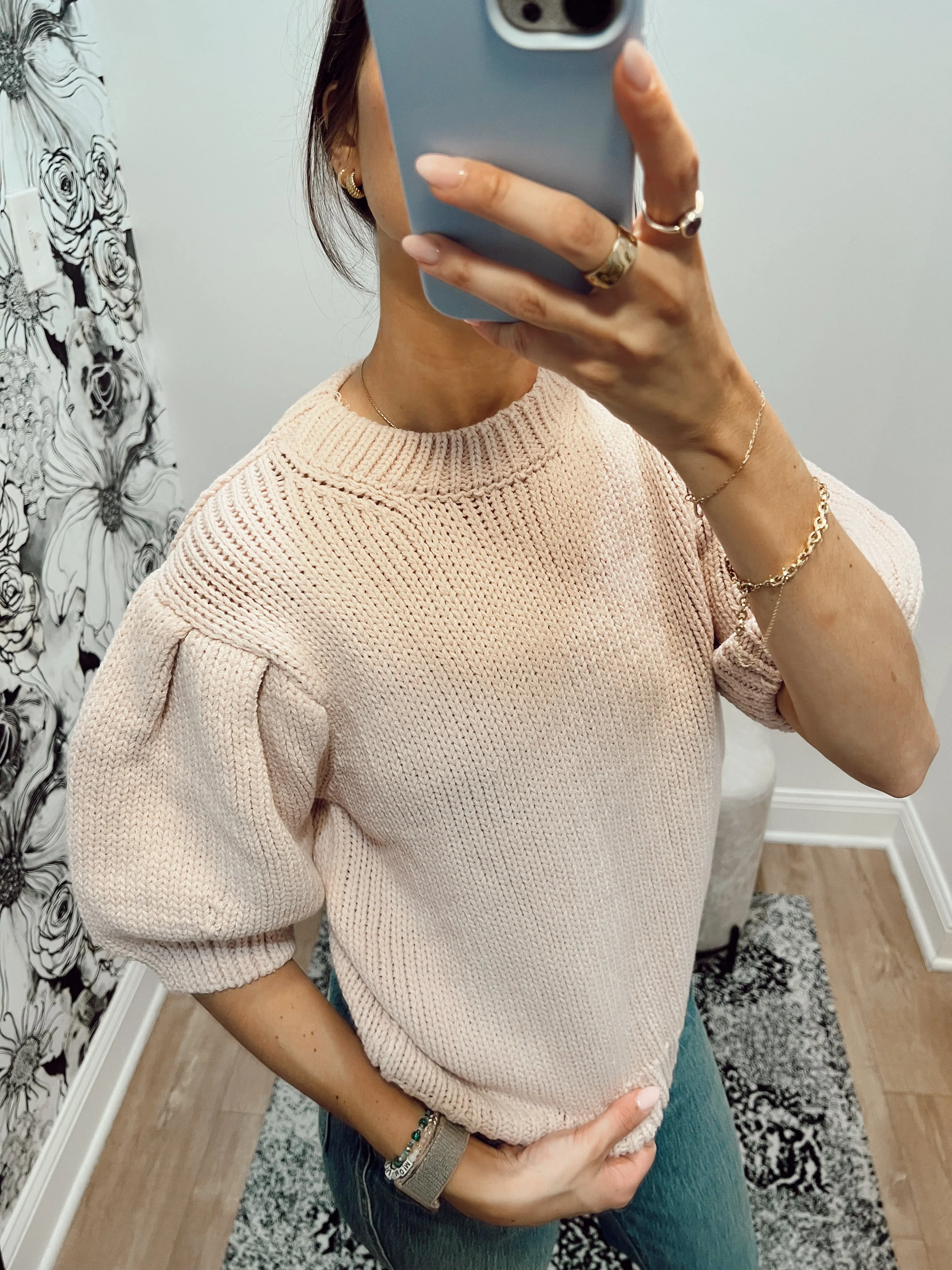 Stanton Sophie Puff Sleeve Sweater