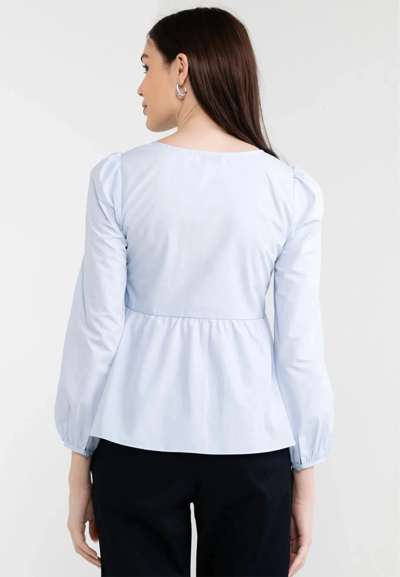 Sweetheart Neck Blouse