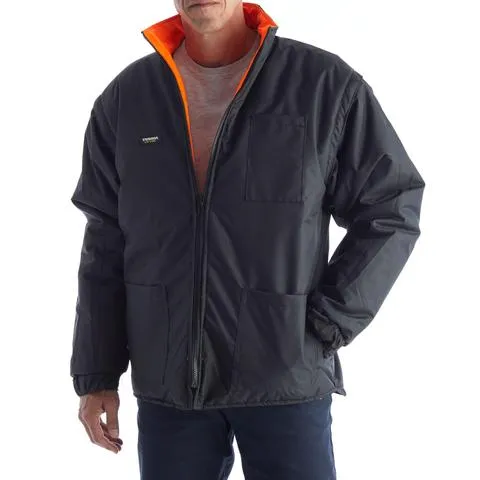 Terra Hi-Vis 7 in 1 System Winter Work Jacket - 116501 Orange