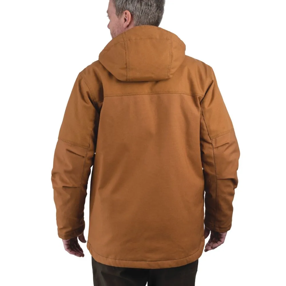 Walls Men's Edgewood Waterproof Duck Insulated Work Coat - Brown YC12