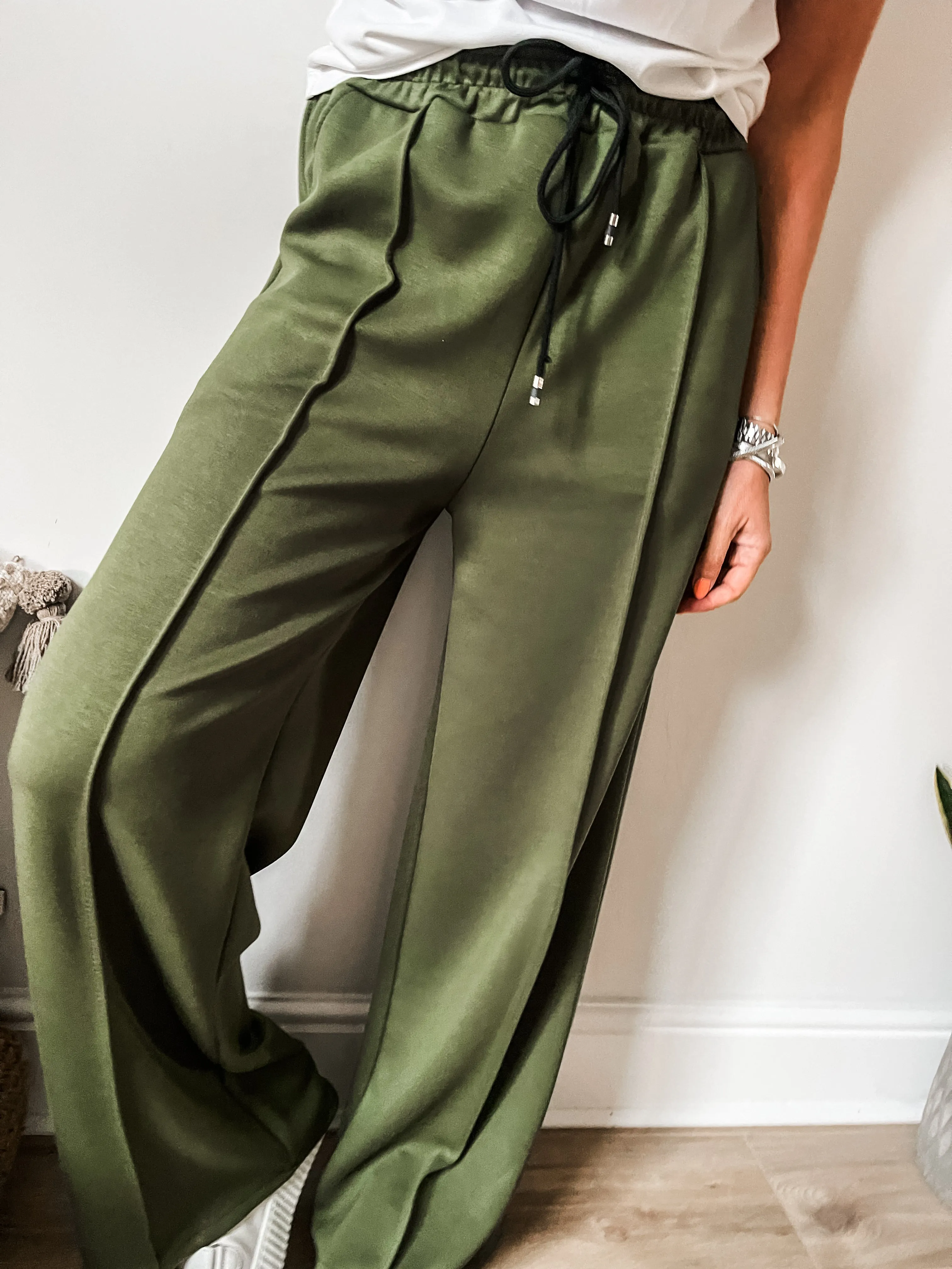 Wide Leg Trousers