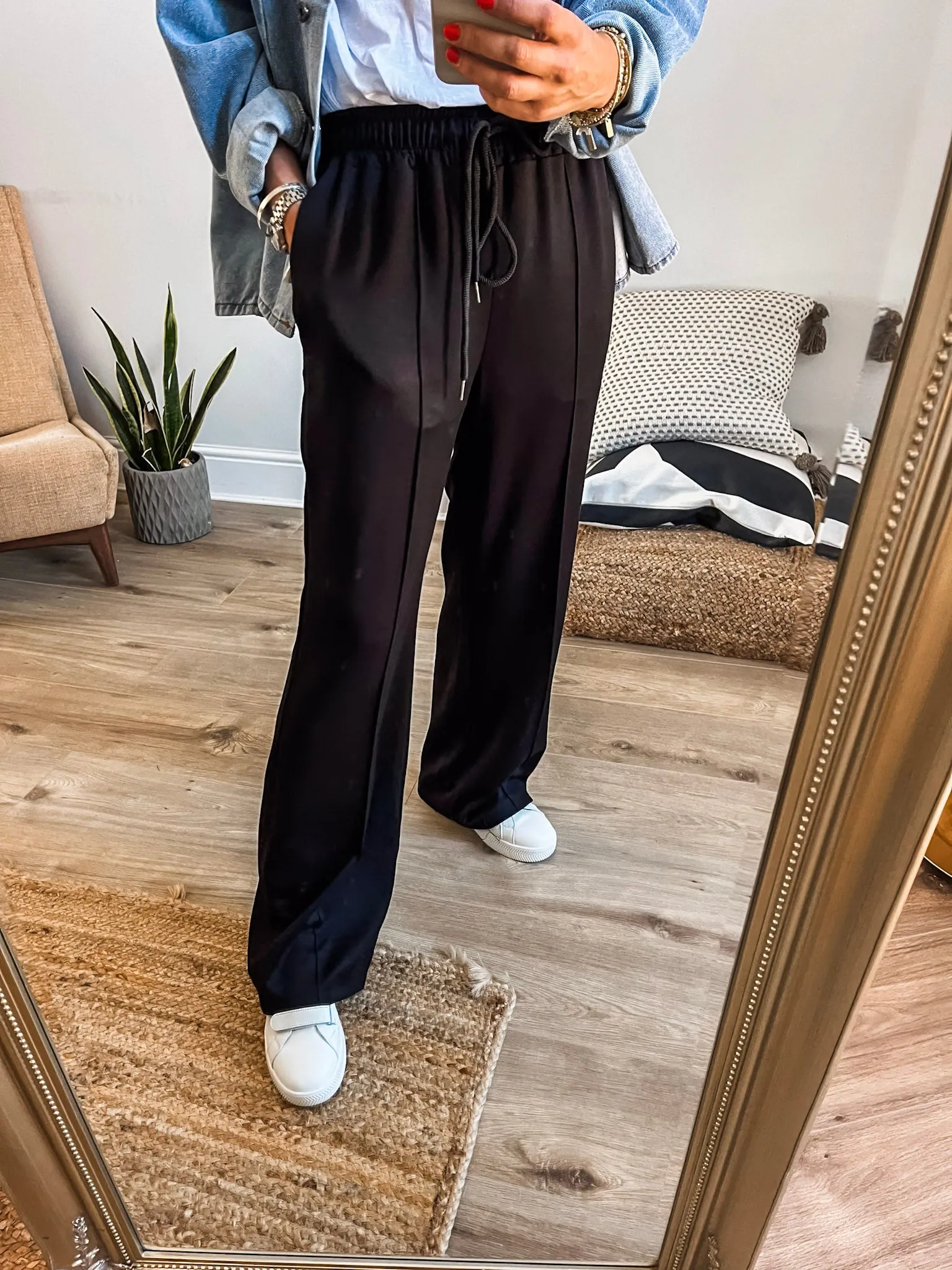 Wide Leg Trousers